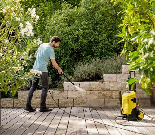 cumpără Aparat de spălat cu presiune mare Karcher K 5 WCM + Șampon Auto 5 L (Set) în Chișinău 