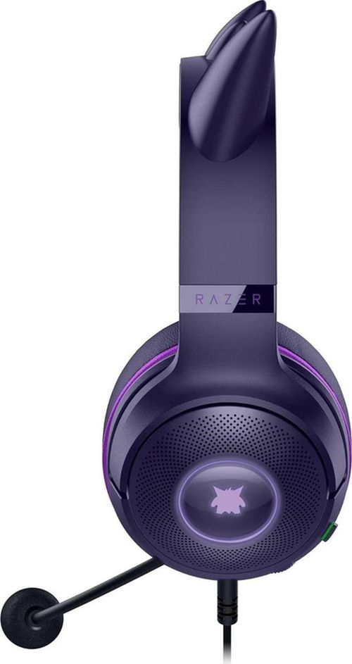 купить Наушники игровые Razer RZ04-04730300-R3M1 Kraken Kitty V2, Pokemon Gengar Edition в Кишинёве 