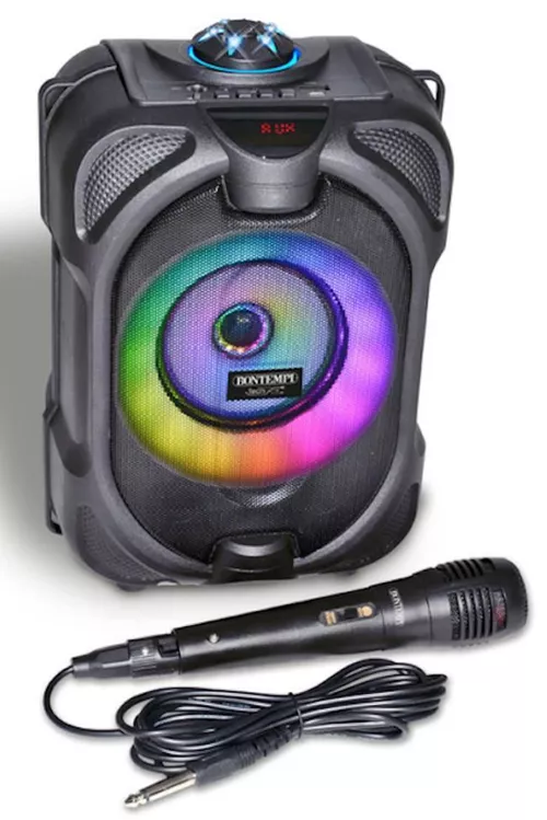 купить Музыкальная игрушка Bontempi 60496 Set karaoke cu microfon si lumina в Кишинёве 