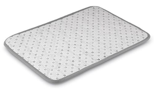 купить Коврик для ванной Tadar Set Light Grey 2pcs 60x40cm/50x40cm в Кишинёве 