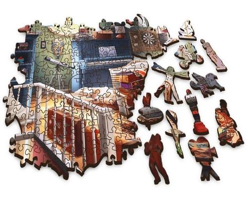 cumpără Puzzle Trefl 20220 Wooden puzzle 500+1. Comori în pod în Chișinău 