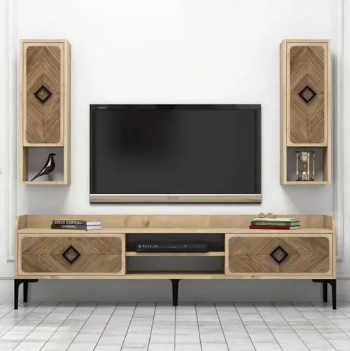 купить Тумба напольная для TV Trendy Samba, Stejar 180x52x35cm в Кишинёве 