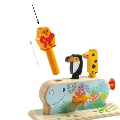 купить Игрушка Djeco DJ06291 Joc din lemn Multi Pop в Кишинёве 