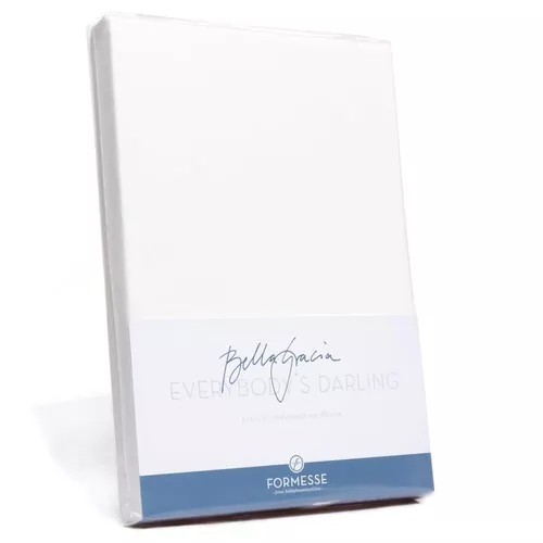 cumpără Lenjerie de pat Formesse 011-13-1000 Fitted Sheet Bella Gracia Alto 140x190-160x220 White în Chișinău 