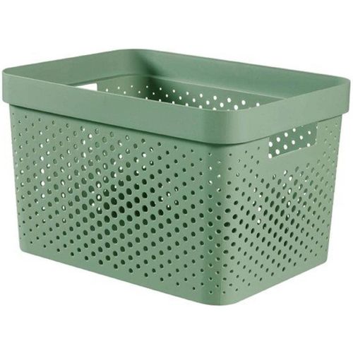cumpără Cutie depozitare Curver Infinity Recycled 17L Green (245855) în Chișinău 