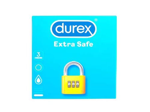Презервативы утолщенные Durex Extra Safe (3 шт) 