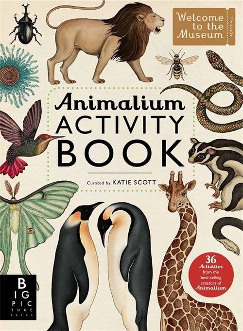 купить Animalium Activity Book в Кишинёве 