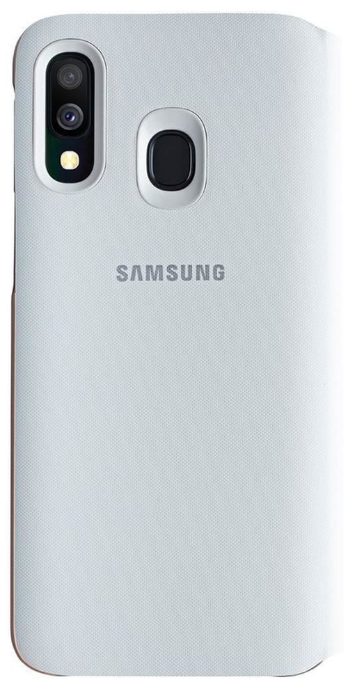 купить Чехол для смартфона Samsung EF-WA405 Wallet Cover A40 White в Кишинёве 