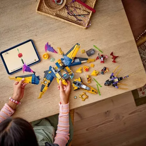 купить Конструктор Lego 71833 Ninjago Avionul de superfurtună Ras și Arina в Кишинёве 