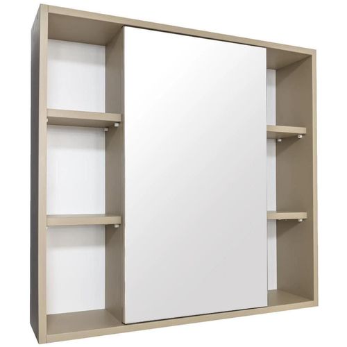 cumpără Oglindă baie Mashtab 11856 Marbela 600x155x730 Bej Mat în Chișinău 