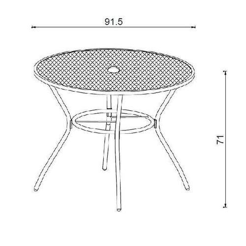купить Садовая мебель Villager Arko (51192) в Кишинёве 