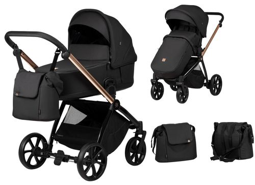 купить Детская коляска Tutis 2in1 MIO PLUS Black Edition 2/1-Rose Gold 292 (1352292) в Кишинёве 
