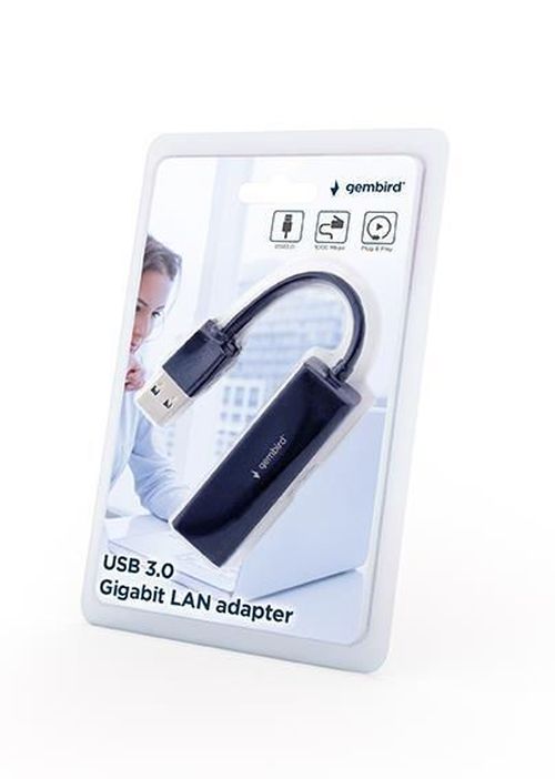 cumpără Adaptor IT Gembird NIC-U3-02, USB3.0 în Chișinău 
