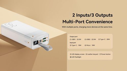 cumpără Acumulator extern USB (Powerbank) Remax RPP-320 30KmAh PD+QC 20W+22,5W Blue în Chișinău 