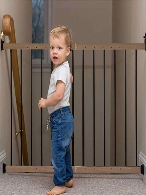 купить Детская безопасность BabyJem 755 Bariera de siguranta extensibila din lemn de fag в Кишинёве 