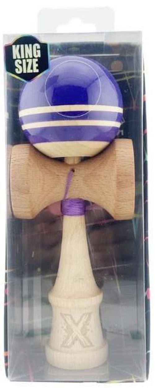 купить Активная игра Essa 164342 Kendama Flippy X Original Rainbow, King Size, violet-maro в Кишинёве 