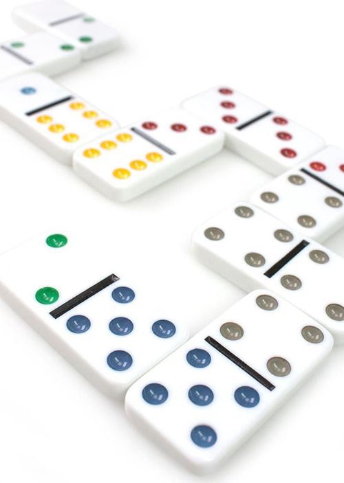 купить Настольная игра miscellaneous TAC 53913 MULTI Domino Double 6 в Кишинёве 