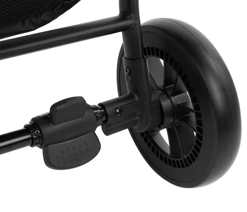 купить Детская коляска Kikka Boo 31001040011 Happy 2 Light Grey, pentru gemeni в Кишинёве 