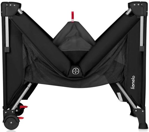 купить Манеж Lionelo Ellen Black Carbon, 2 nivele в Кишинёве 