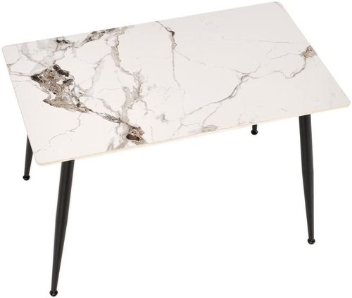 купить Стол Halmar Emilio 120 (marmura alba) в Кишинёве 