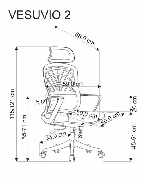 купить Офисное кресло Halmar Vesuvio turcuaz в Кишинёве 
