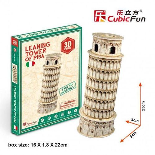 купить Конструктор Cubik Fun S3008h 3D PUZZLE Tower of Pisa (Italy) в Кишинёве 