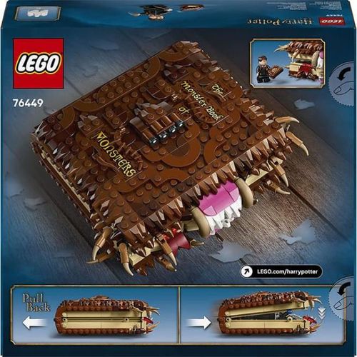 купить Конструктор Lego 76449 Harry Potter Cartea monstrilor Monstru vorace в Кишинёве 