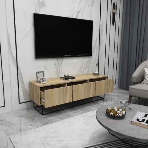 купить Тумба напольная для TV Trendy Kordon-140, Pasla 140x50x40cm (GTR000247) в Кишинёве 