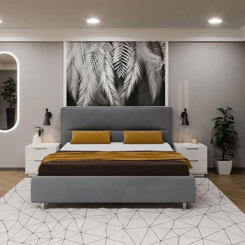 купить Кровать Bayro HarmonyBed Pro 1800x2000 c подъёмным механизмом ткань категория I в Кишинёве 