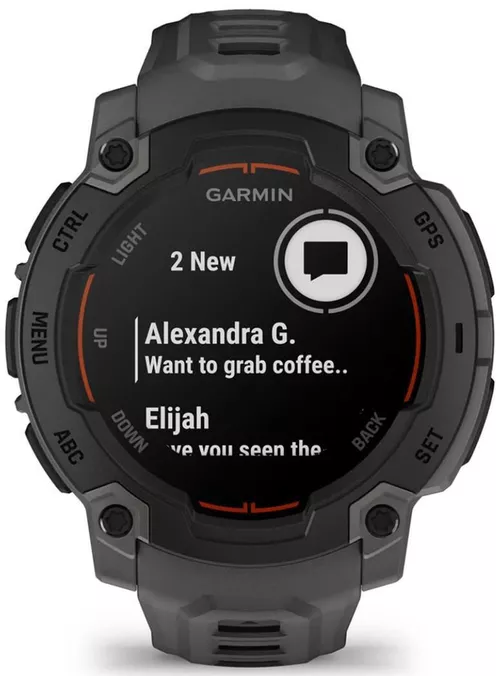 купить Смарт часы Garmin Instinct E, 45 mm, Black with Charcoal Band (010-02933-00) в Кишинёве 