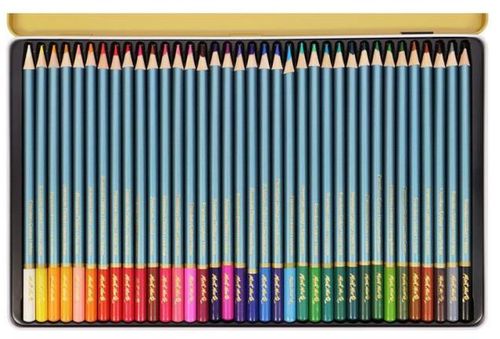 cumpără Set de creație Mont Marte MPN0112 Creioane colorate Premium, 36buc, cutie metal în Chișinău 