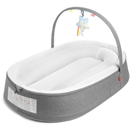 купить Гнездо для новорожденных Skip Hop 9I745210 Babynest Grey White в Кишинёве 