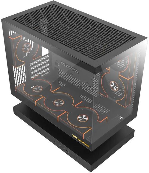 купить Корпус для ПК darkFlash FLOATRON F1, Black в Кишинёве 