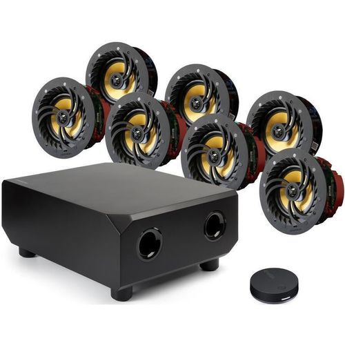 купить Колонки Hi-Fi LitheAudio 7.1 Wireless In-Ceiling Surround Sound Cinema Kit With WiSA SoundSend (B-PRO-W-71SS) в Кишинёве 