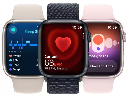 cumpără Ceas inteligent Apple Watch Series 9 GPS 41mm Silver MR923 în Chișinău 