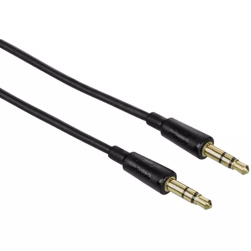 cumpără Cablu pentru AV Hama 127044 Audio Cable, 3.5 mm jack plug/plug, stereo, fabric, gold-plated, 1.5 m în Chișinău 