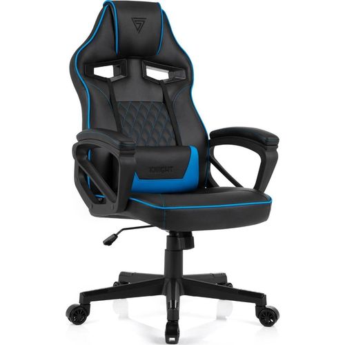 купить Офисное кресло Sense7 Knight Black and Blue в Кишинёве 