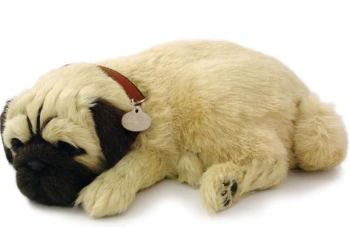 cumpără Jucărie de pluș Perfect Petzzz 91-09 Cățeluș Mops cu imitație de respirație în Chișinău 