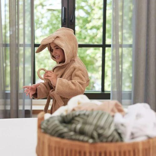 cumpără Accesoriu pentru baie Jollein 060-809-00103 Halatel de baie Biscuit (3-4 ani) în Chișinău 