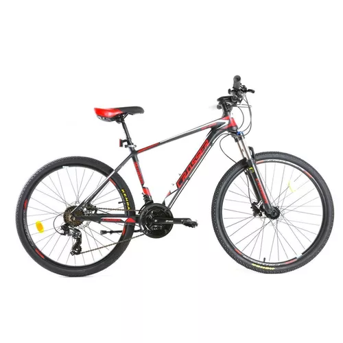 cumpără Bicicletă Crosser MT-036 26" 17 21S Shimano+Logan Hidraulic Black/Red în Chișinău 