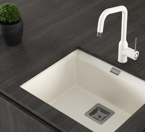 купить Смеситель кухонный Helika-AquaSanita 5033-601 UNUS Black metallic в Кишинёве 