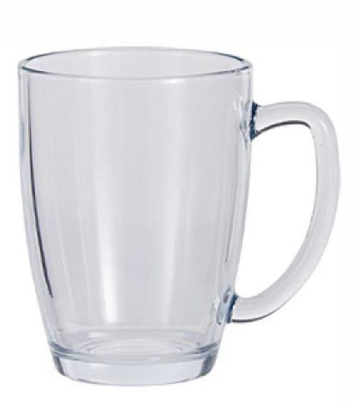 купить Чашка Excellent Houseware 36414 Set cani 4buc, 400ml, din sticla, in cutie в Кишинёве 