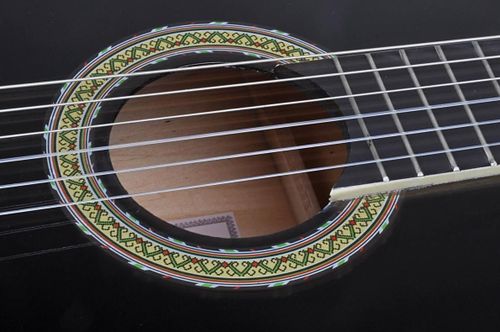 купить Гитара Clifton Valesca 39 4/4 Черный комплект, классика в Кишинёве 