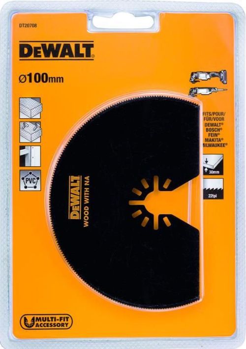 cumpără Set de tubulare, bite, duze DeWalt DT20708-QZ Panza p/u multitool în Chișinău 