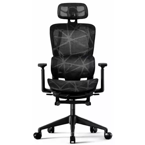 cumpără Fotoliu de birou Nex Home Extra Black (ergonomic) în Chișinău 