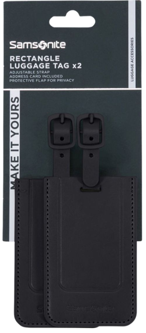cumpără Accesoriu pentru bagaje Samsonite Ta Revolution, eticheta pentru Bagaj x2, Negru (155592/1041) în Chișinău 