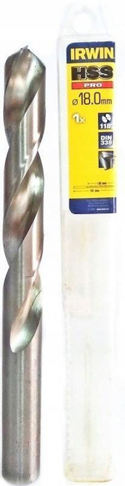 cumpără Burghiu Irwin 10502371 Burghiu metal D18.0x191mm Hss-Pro în Chișinău 