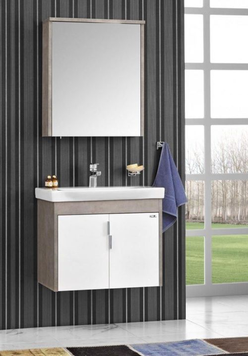 cumpără Oglindă baie Orka Luna 60 Grey în Chișinău 