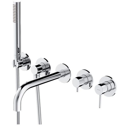 купить Смеситель для ванны Omnires Y (Cada incastrata, pipa 22cm) Cromat Y1237-1CR в Кишинёве 