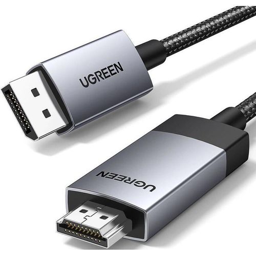купить Кабель для IT Ugreen 15774 Cable DP to HDMI 4K@60Hz 2M, Black в Кишинёве 
